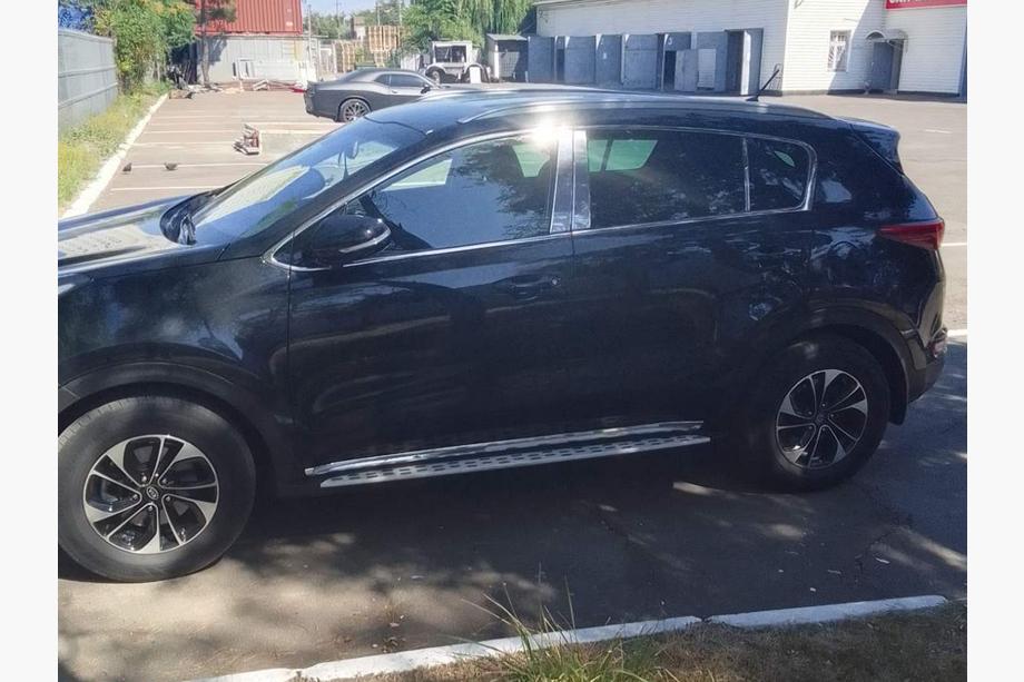 Kia Sportage 2015–2021 Nerezové kryty stĺpikov dverí (6 ks) Fotografia 3