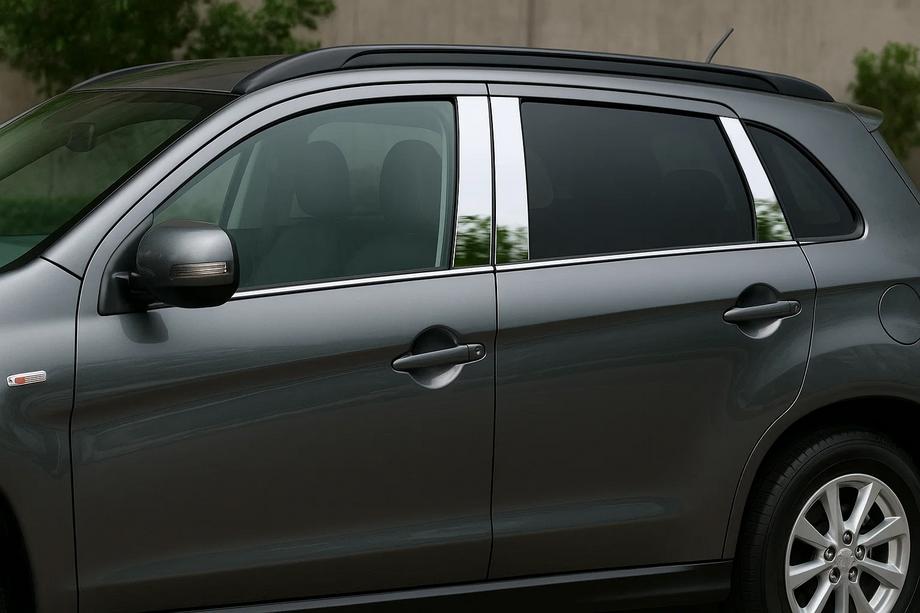 Mitsubishi ASX 2010–2023 Nerezové kryty stĺpikov dverí (6 ks) Image