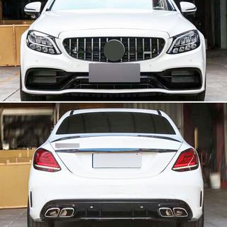 Bodykit sada s difúzorom (AMG C63-designs 2018-2021) Mercedes C-сlass W205 2014–2021 fotografia 3