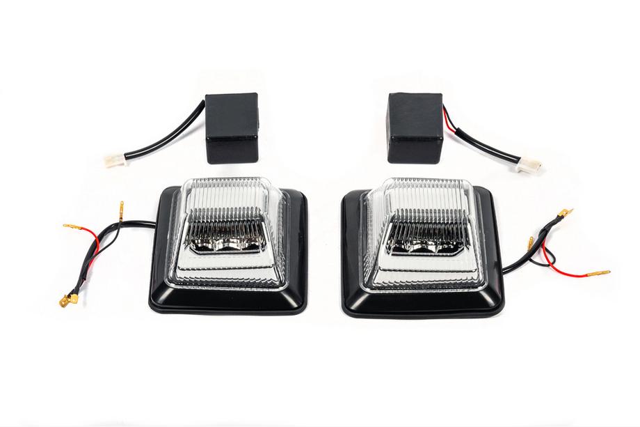 Mercedes G class W463 1990–2018 OEM Clear Design bočné smerovky (2 ks) Image