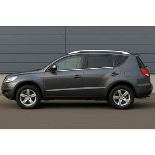 Chrómové okenné lišty (4 ks, nerez) Geely Emgrand X7 2011– fotografia 1