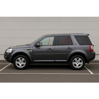 Ozdobné lišty okien (6 ks, nerez) Land Rover Freelander II 2006–2014 fotografia 1