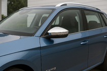 Skoda Kamiq 2019– Kryty zrkadiel (2 ks, nerez) Carmos fotografia 1