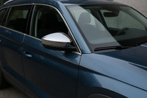 Skoda Kodiaq 2016–2023 Kryty zrkadiel (2 ks, nerez) Carmos fotografia 1