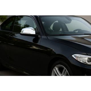 Kryty zrkadiel (2 ks, nerez) Carmos BMW 2. séria F22/F23 2014–2021 fotografia 1