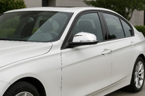 BMW rad 3 F30/F31 2012–2019 Kryty zrkadiel (2 ks, nerez) Carmos fotografia 1