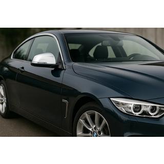 Kryty zrkadiel (2 ks, nerez) Carmos BMW 4 séria F32/F33/F36 2012–2020 fotografia 1