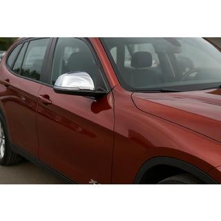Kryty zrkadiel (2 ks, nerez) Carmos BMW X1 E84 2009–2015 fotografia 1