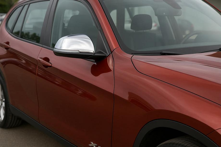 BMW X1 E84 2009–2015 Kryty zrkadiel (2 ks, nerez) Carmos Image