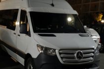 Mercedes Sprinter W907/W910 2018– Slnečná clona na čelné sklo na ráme (Biela, 5 mm) fotografia 5