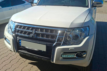 Mitsubishi Pajero Wagon IV 2006–2021 Predné svetlomety OEM (2 ks) fotografia 5