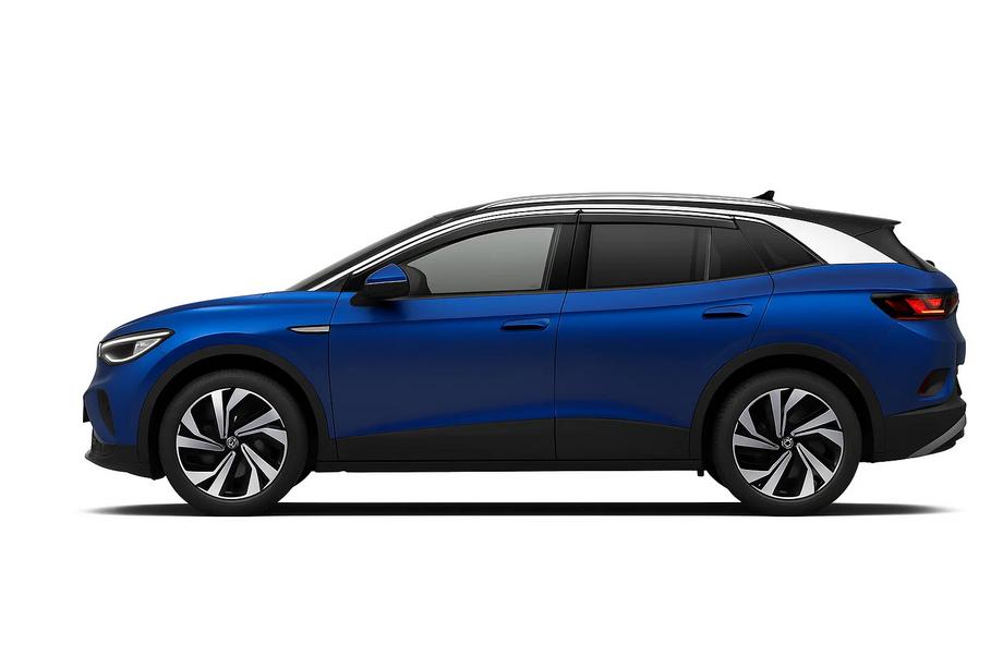 Volkswagen ID.4 2020– Okenné deflektory s chrómovou lištou Niken Luxury (4 ks) Fotografia 1