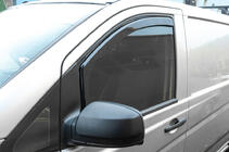 Mercedes Vito W639 2004–2014 Okenné deflektory vkladacie Niken Luxury (2 ks) fotografia 8