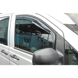 Okenné deflektory vkladacie Niken Luxury (2 ks) Mercedes Vito W639 2004–2014 fotografia 1