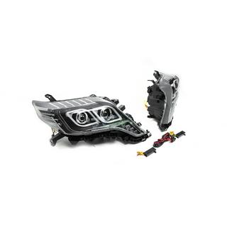 Predné Full LED svetlomety (2013-2017, 2 ks) Toyota Land Cruiser Prado 150 2009–2023 fotografia 3