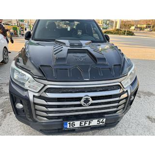 Kryt kapoty Dragon (ABS) SsangYong Musso ІІ 2018– fotografia 2