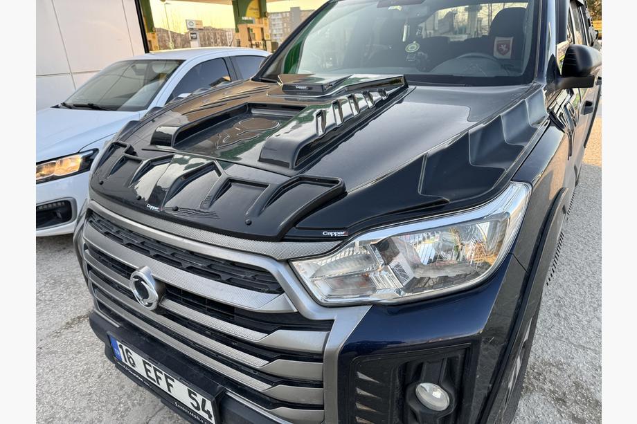 SsangYong Musso II 2018– Kryt kapoty Dragon (ABS) Image