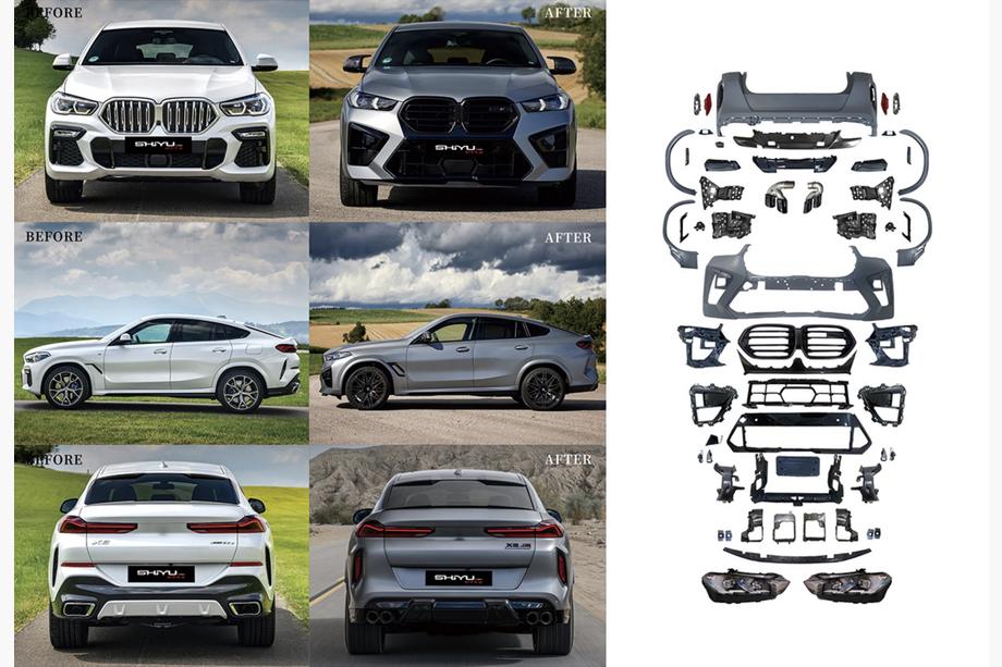 BMW X6 G06 2019–2027 Faceliftový kit pre X6M F96 2024 Image