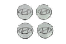 Hyundai Sivé stredové krytky diskov hyun60tur-sir (59 mm / 55 mm, 4 ks) fotografia 1