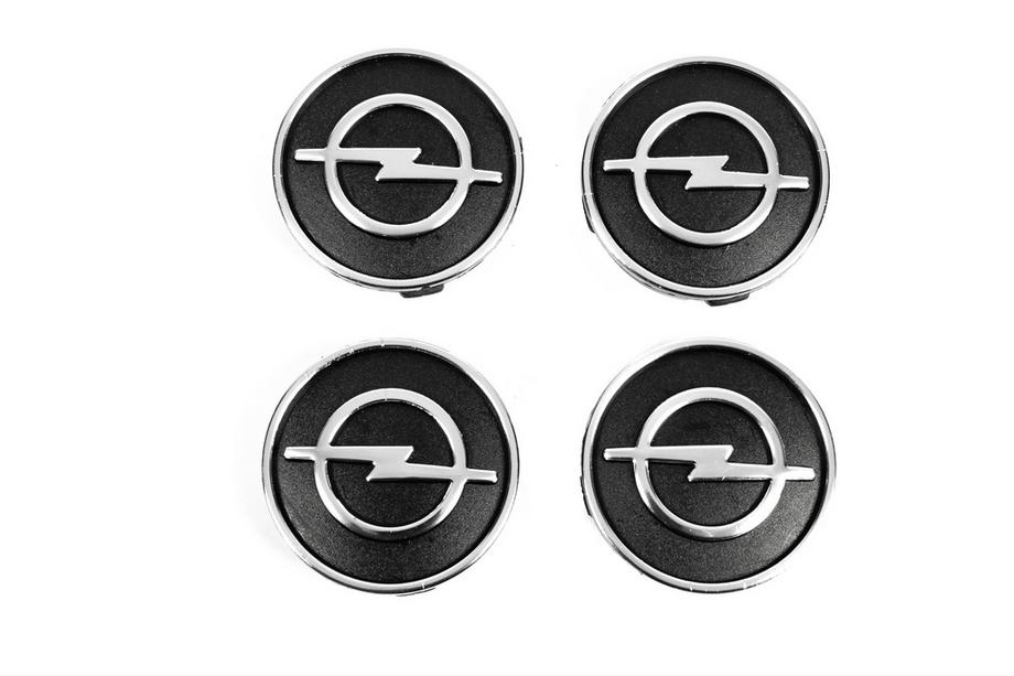 Opel Stredové krytky diskov čierne o9555tur-bl (59 mm na 55 mm, 4 ks) Fotografia 2