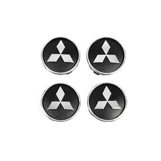 Stredové krytky diskov čierne mit5955tur-b (59 mm x 55 mm, 4 ks) fotografia 1