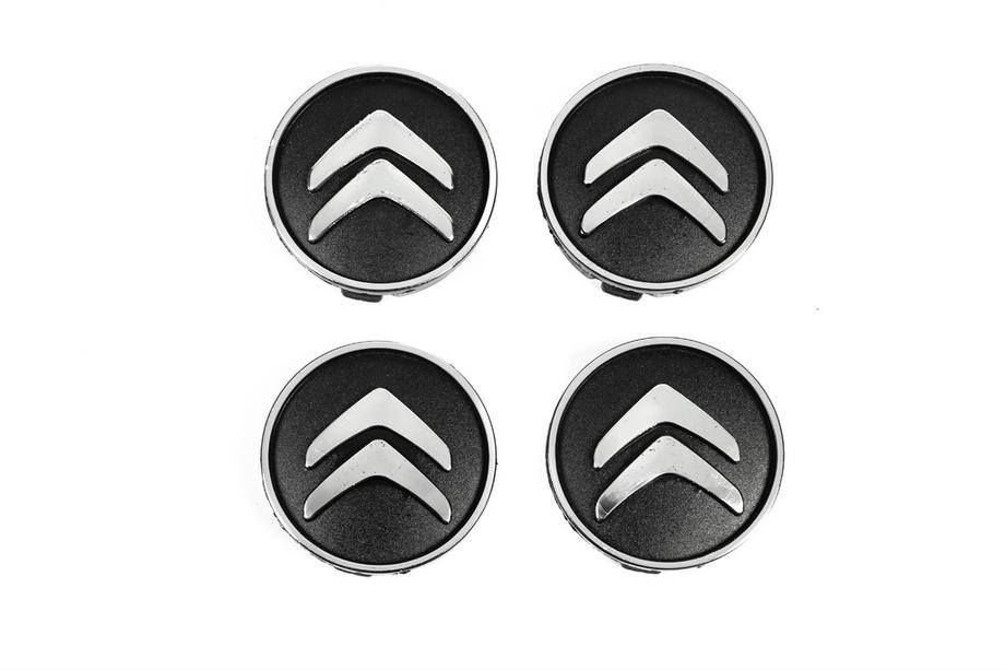 Citroen Stredové krytky diskov, čierne cit5955tur-bl (59 mm na 55 mm, 4 ks) Image