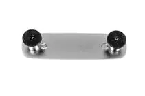 Daewoo Hliníkový štítok na autokoberce (1 ks) fotografia 5