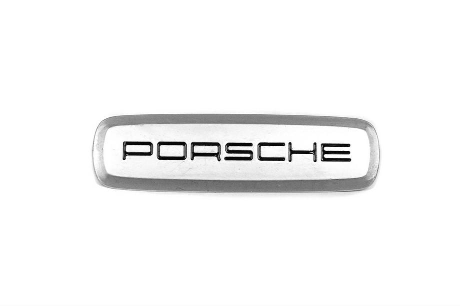 Porsche Hliníkový štítok na autokoberce (1 ks) Image
