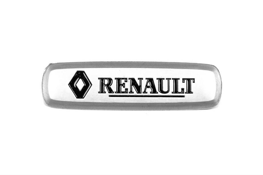 Renault Hliníkový štítok na autokoberce (1 ks) Image