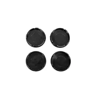 Čierne stredové krytky diskov kia60tur-bl (59 mm na 55 mm, 4 ks) fotografia 3
