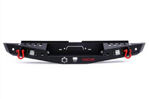 Nissan Navara 2006–2015 Zosilnený zadný nárazník Dakar V1 fotografia 1
