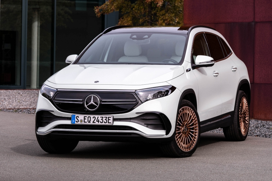 Recenzia elektrického crossovera Mercedes-Benz EQA