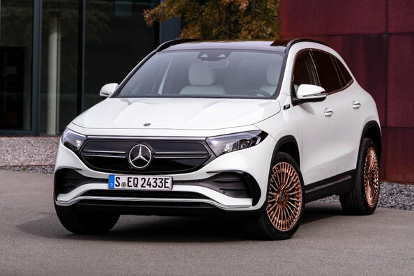 Recenzia elektrického crossovera Mercedes-Benz EQA