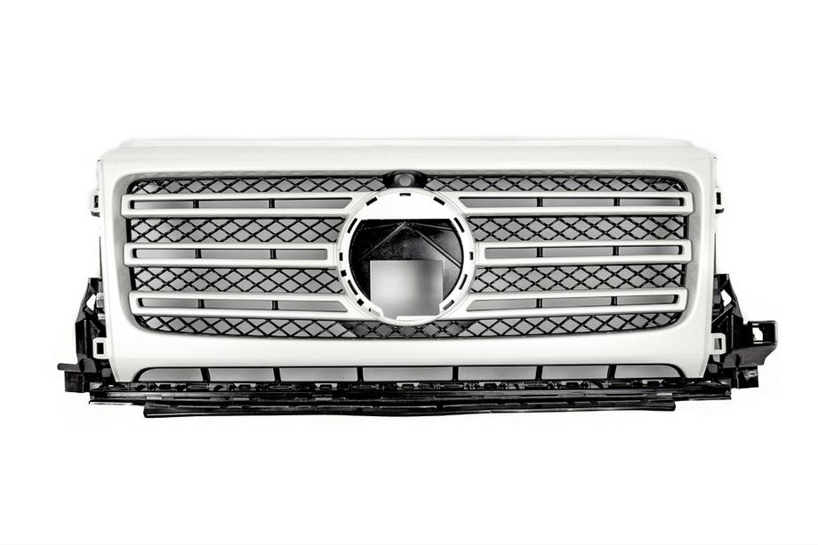 Mercedes G-Class W463 2018–2024 Maska chladiča (Biela, Originál) Image