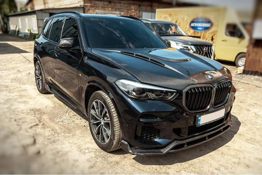 BMW X5 G05 2019–2026 Karbonová kapota V1 (G05/F95) Fotografia 4