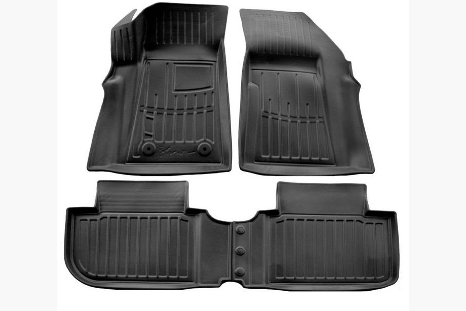Chevrolet Menlo 2021–2023 Stingray 3D gumové rohože do interiéru (4 ks) Image