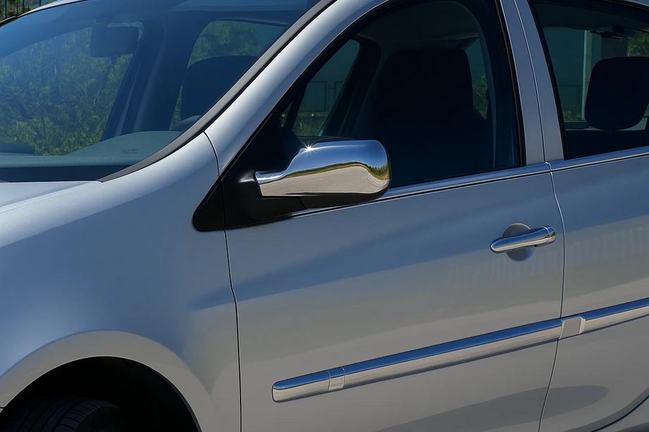 Renault Clio III 2005–2012 Vonkajšie okenné lišty (4 ks, nerez) OmsaLine - talianska nehrdzavejuca ocel Image
