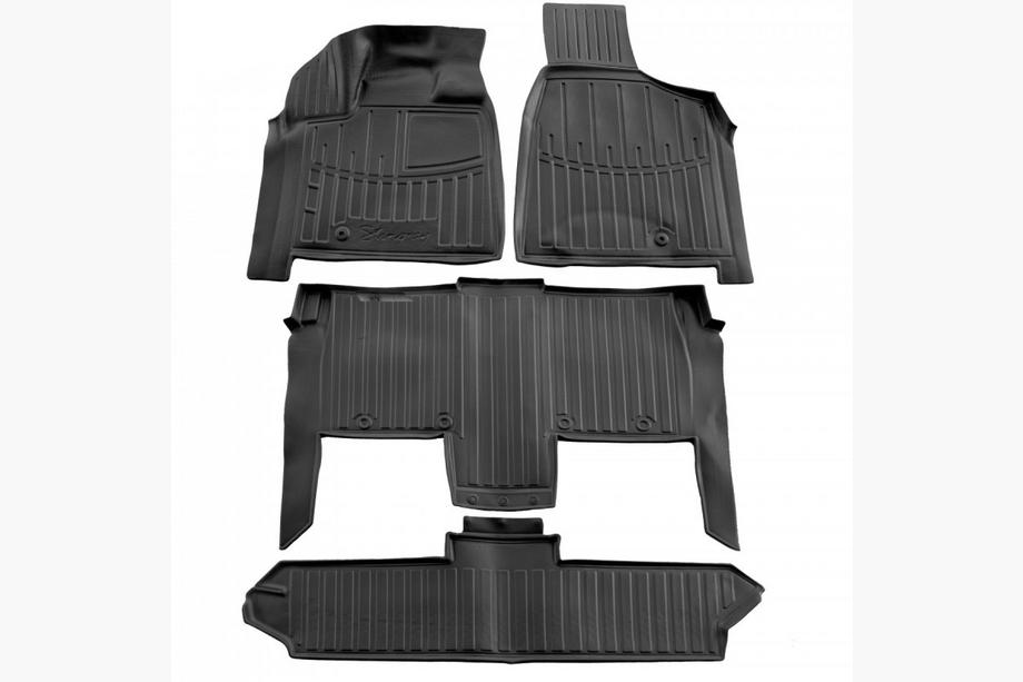 Dodge Grand Caravan V 2008–2020 Stingray 3D gumové rohože do interiéru (4 ks) Image