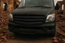 Mercedes Sprinter W906 2006–2018 Exclusive maska chladiča 2013-2018 (na lakovanie) fotografia 1