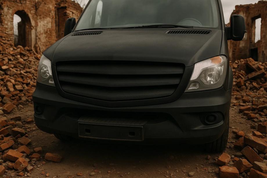Mercedes Sprinter W906 2006–2018 Exclusive maska chladiča 2013-2018 (na lakovanie) Image