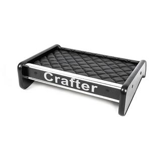 Polička na palubnú dosku (čierna s čiernym prešívaním) Volkswagen Crafter 2016– fotografia 3