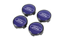 Ford Stredové krytky diskov 53/51 mm modré frd5351bl (4 ks) fotografia 2