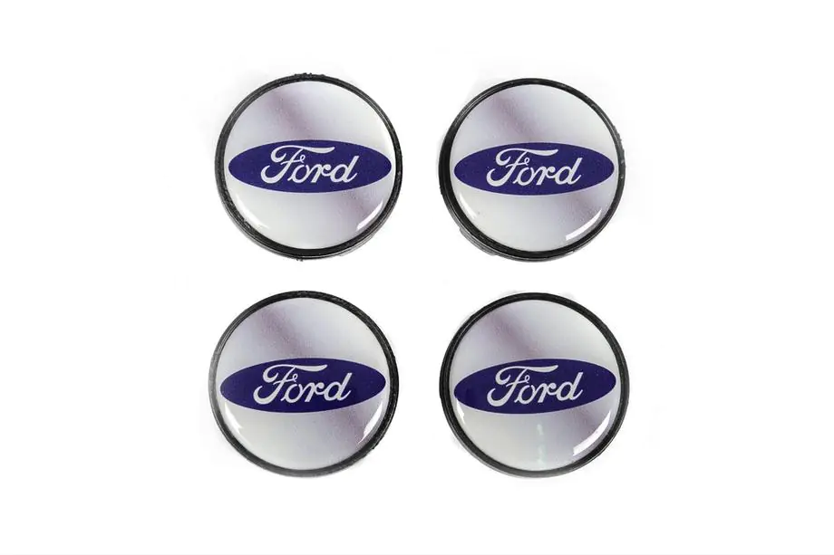 Ford Stredové krytky diskov 53/51 mm sivé frd5351g (4 ks) Image