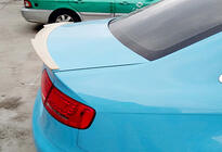 Audi A4 B8 2007–2015 DPT M4 spojler (ABS, čierny vysoký lesk) fotografia 4