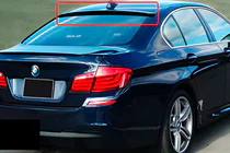 BMW 5. rad F10/F11 2010–2016 Spojler DPT (pre F10, čierny vysoký lesk) fotografia 1