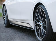BMW 5. rad F10/F11 2010–2016 DPT V-1 nadstavce prahov (pre M-Sport/M5 prahy, čierna lesklá) fotografia 2