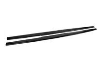 BMW 5. rad F10/F11 2010–2016 DPT V-1 nadstavce prahov (pre M-Sport/M5 prahy, čierna lesklá) fotografia 11