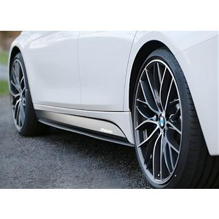 DPT V-1 nadstavce prahov (pre M-Sport/M5 prahy, čierna lesklá) BMW 5. rad F10/F11 2010–2016 fotografia 2