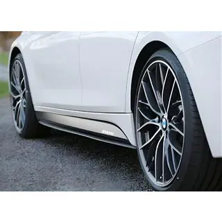 DPT V-1 nadstavce prahov (pre M-Sport/M5 prahy, čierna lesklá) fotografia 2