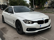 BMW rad 3 F30/F31 2012–2019 DPT Lip predná lišta nárazníka pre sériovú verziu (2015-2018, lesklá čierna) fotografia 1